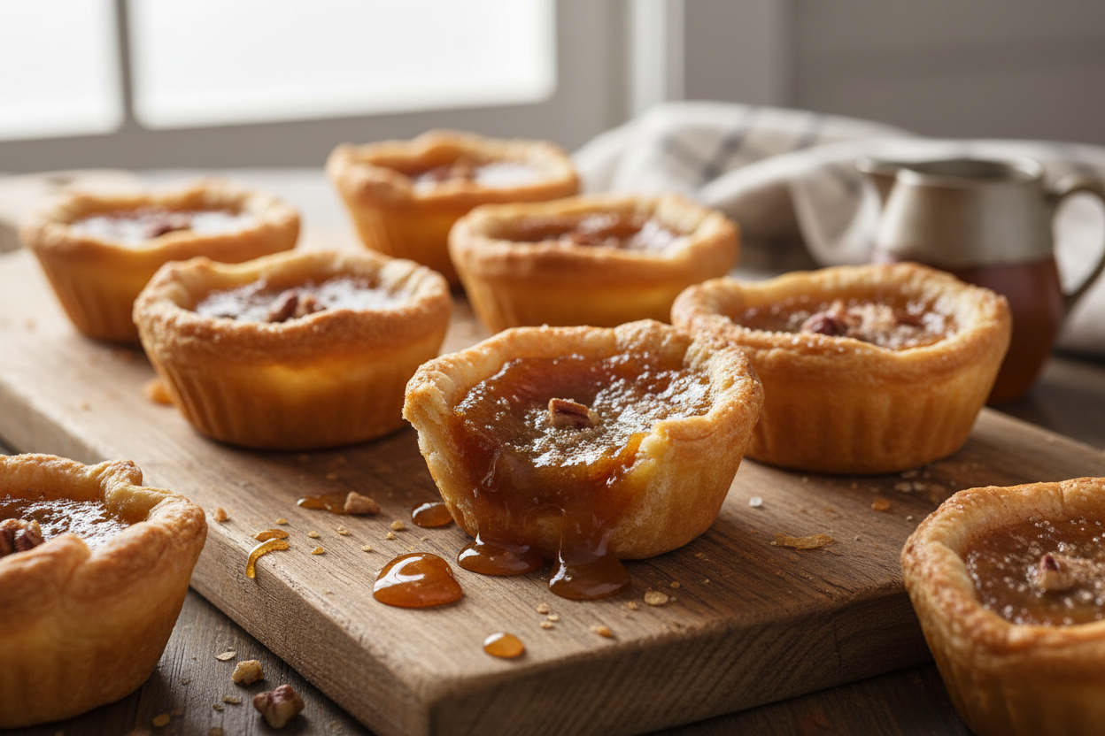 Maple Butter Tarts with a Twist – Canadian Classic Reinvented with Flavour Concentrates