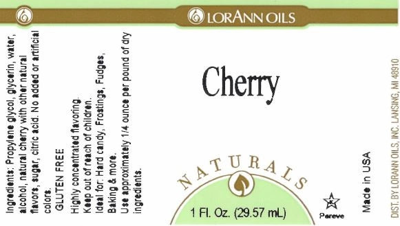 Cherry (Natural) Flavour by Lorann's Oil