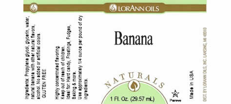 Banana Natural Flavour by Lorann's Oil