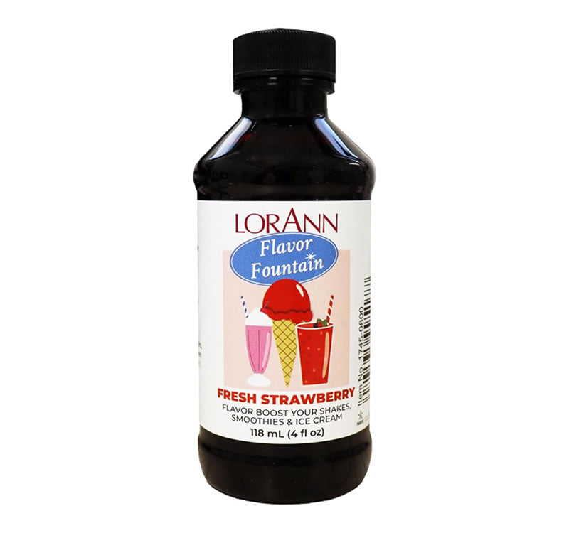 Fresh Strawberry Ice Cream Flavor