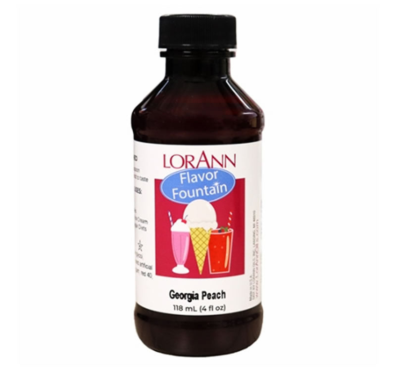 Georgia Peach Ice Cream Flavor