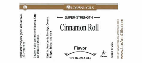 Cinnamon Roll by Lorann's Oil