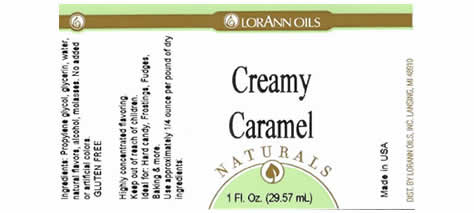 Creamy Caramel (Natural) Flavour by Lorann's Oil