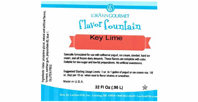 Key Lime Ice Cream Flavor