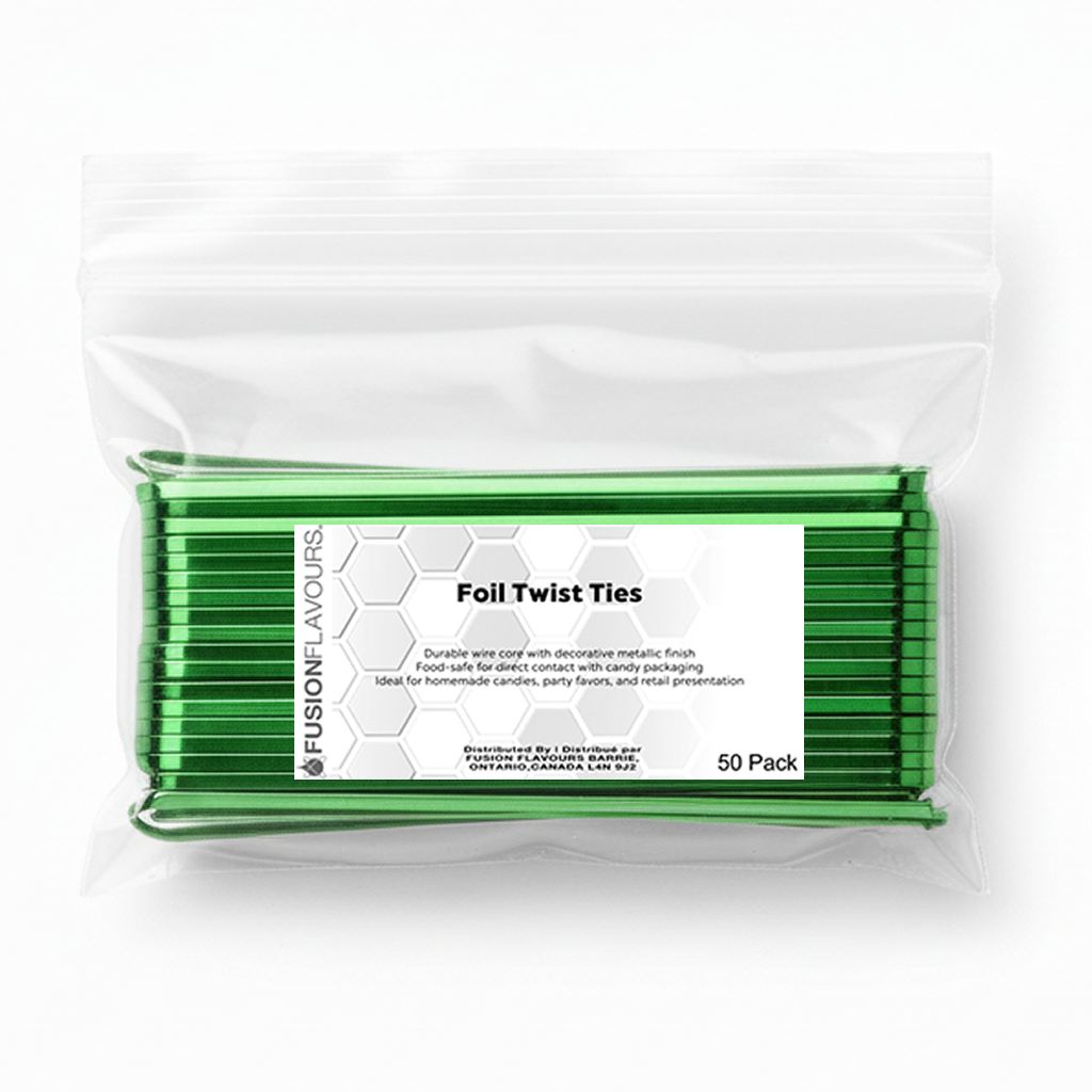 Twist Ties, Green 50 pack