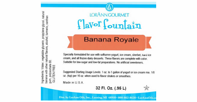 Banana Ice Cream Flavor