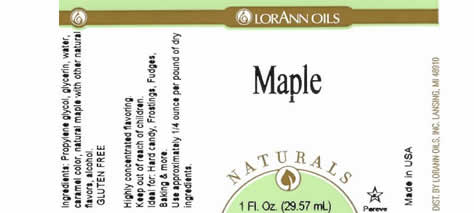 Maple (Natural) Flavour by Lorann's Oil