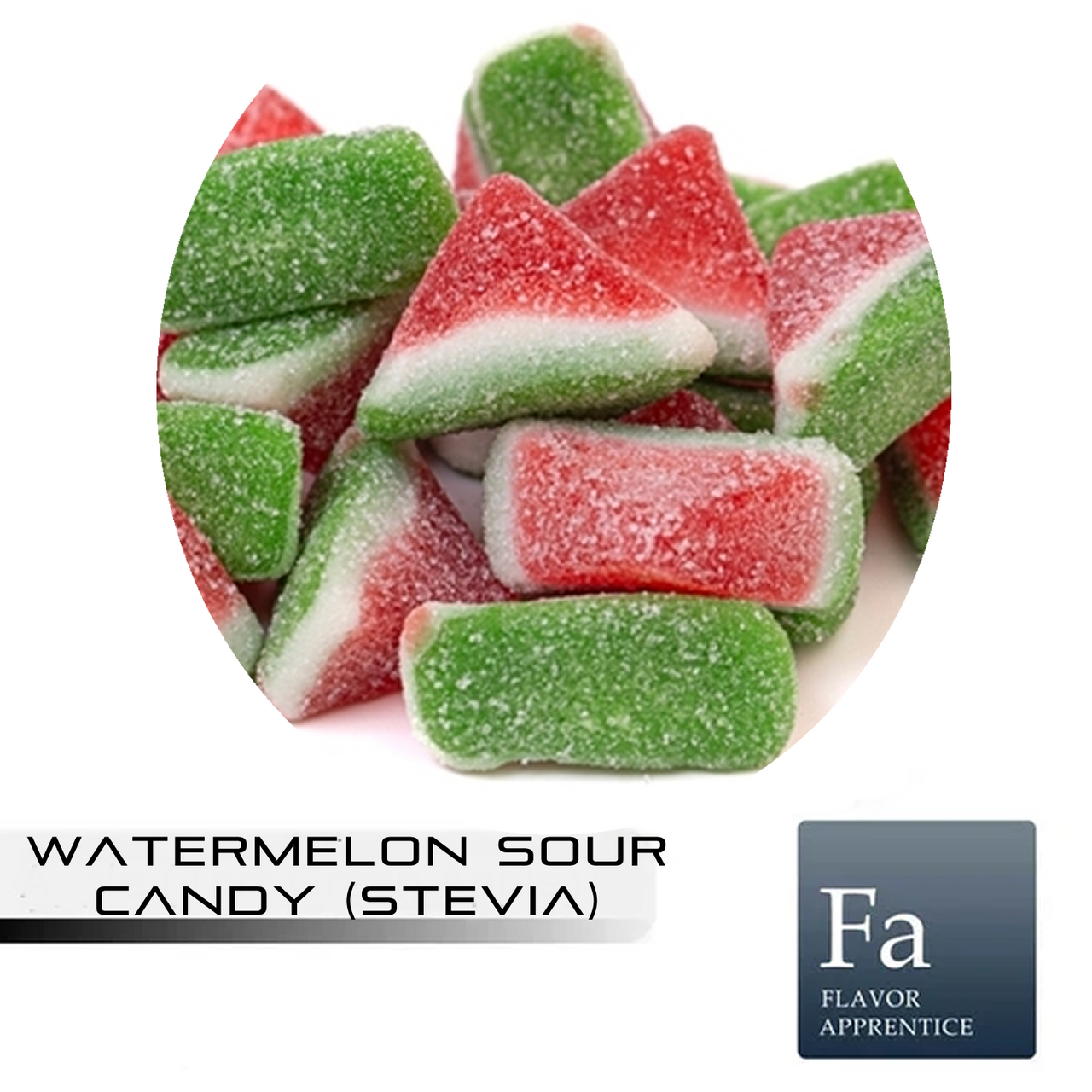 Watermelon Sour Candy with Stevia Flavour Concentrate by Flavor Apprentice