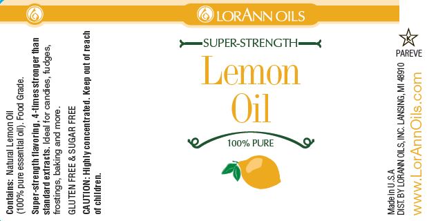 Lemon Oil, Natural -LorAnn12.99Fusion Flavours