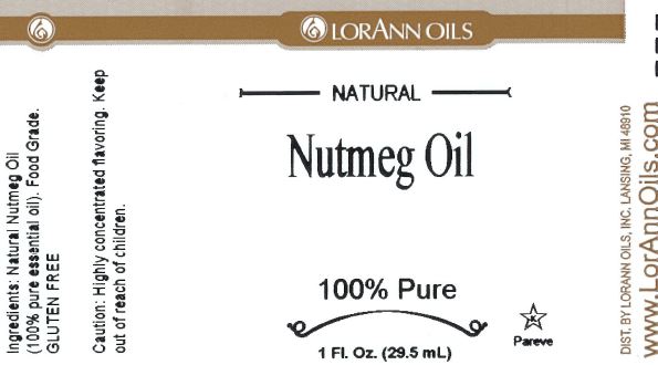 Nutmeg Oil, Natural 1 oz. - LorAnn15.99Fusion Flavours