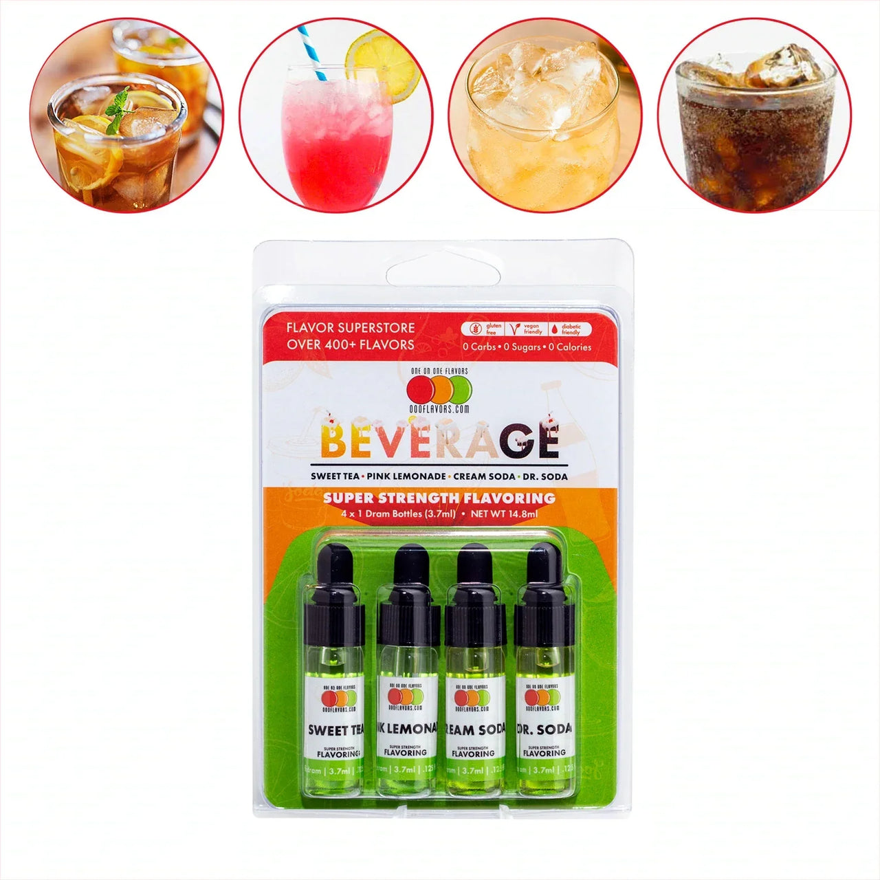 KETO "Beverage" -  Flavor 4 Pack26.99Fusion Flavours  