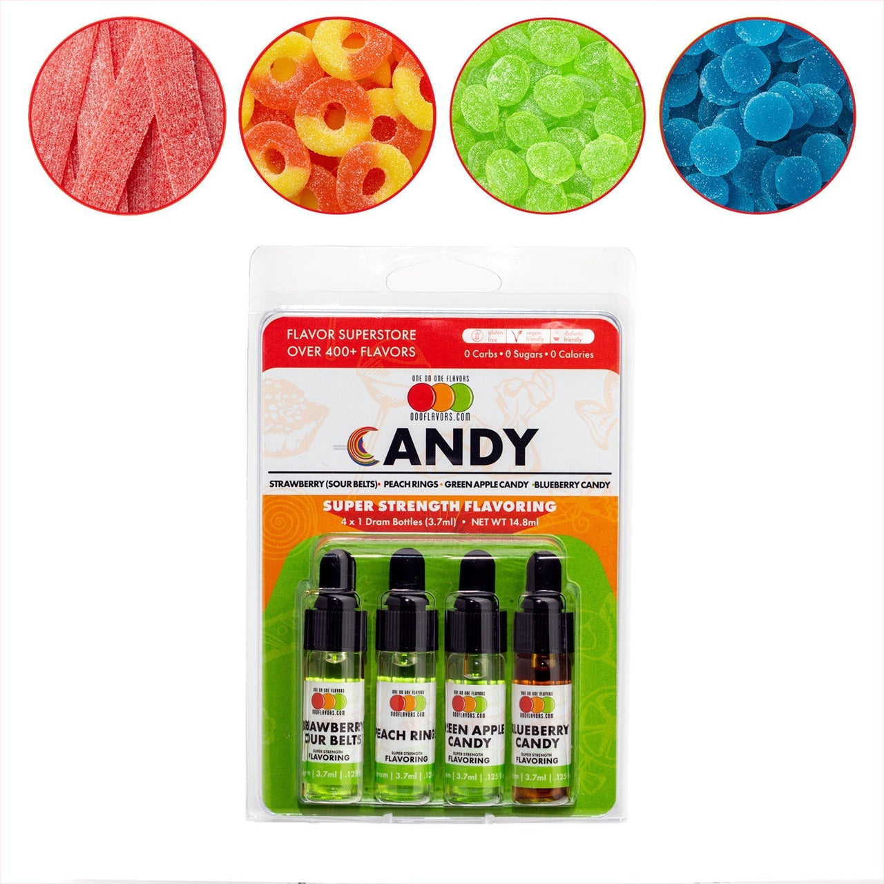 KETO "Candy" Flavor 4 Pack26.99Fusion Flavours  